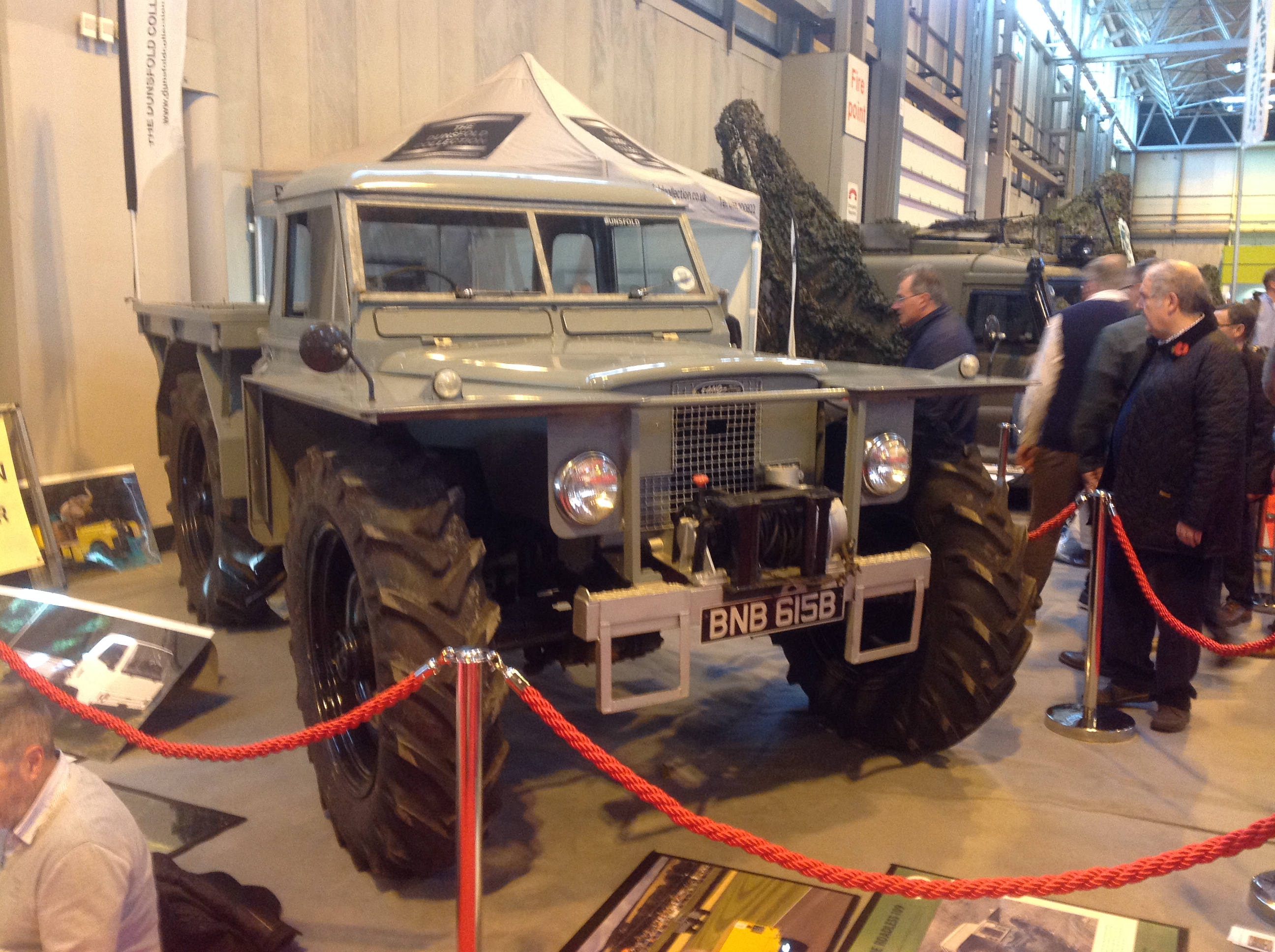 Forest Rover — 1964 Series IIA Forest Rover BNB 615B by Roadless Traction of Hounslow, part of the Dunsfold Collection