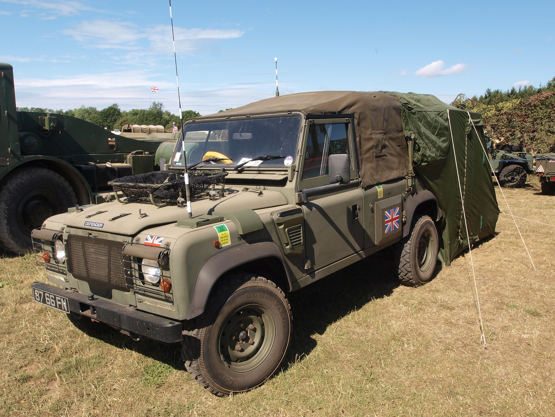 Wolf 110 — Preserved 1997 Land Rover Wolf TUM hard top